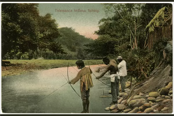 Panama - Talamanca Region - Indigenous Bribri people fishing