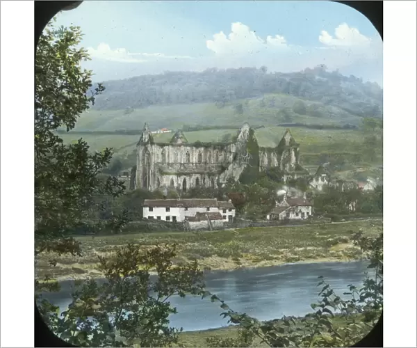 Tintern Abbey (view from the Hills), Monmouthshire, Wales