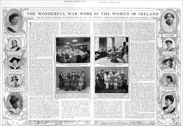 Wonderful war work of the women of Ireland