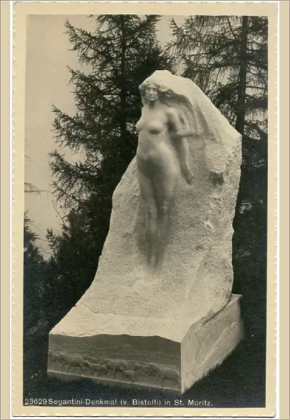 La Bellezza Liberata Dalla by the Italian sculptor Bistolfi