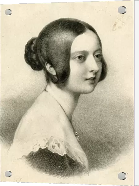 Queen Victoria as a young woman