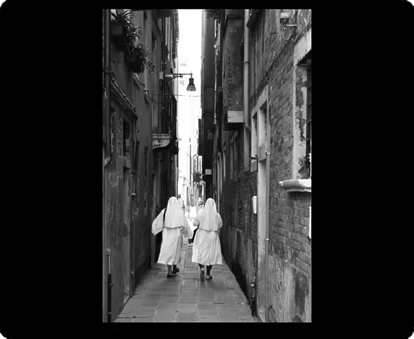 Nuns in Venice, Italy