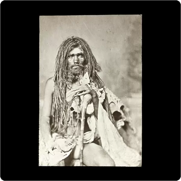 Sri Lanka - Hindu Ascetic - Incredibly long hair