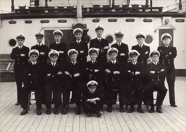 Group photo, HMS Worcester