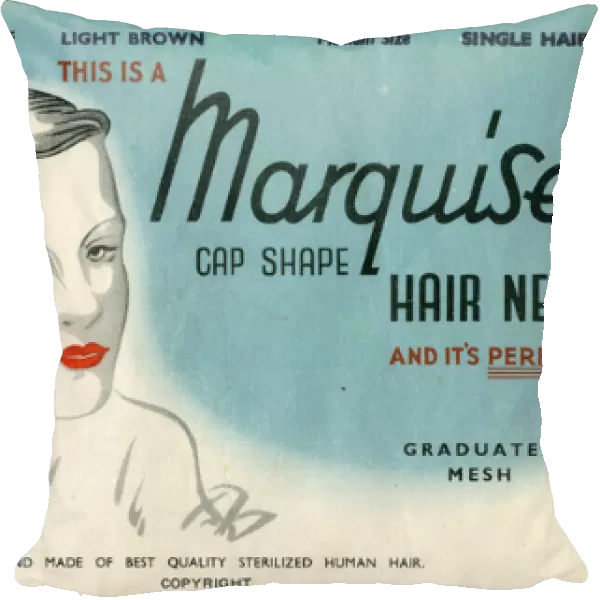 Vintage Hair Net Packaging - Marquise Hair Net