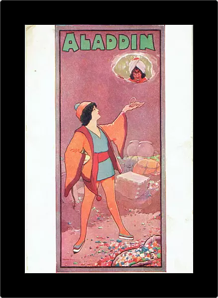Aladdin pantomime design