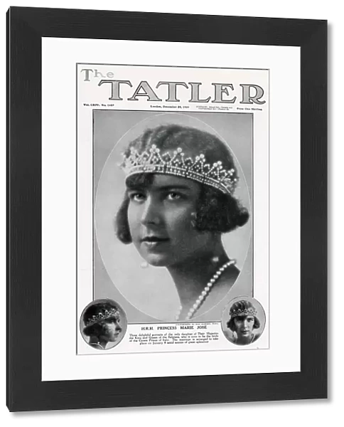 Tatler cover - Princess Marie Jose of Belgium