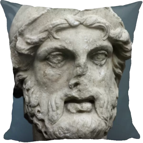 Greek general (stratetos). Bust. Marble