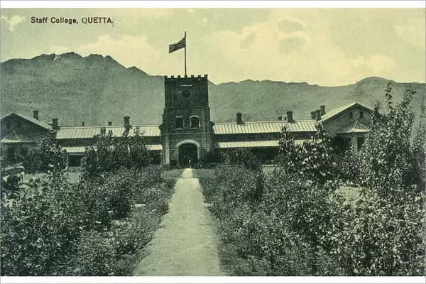Military staff college, Quetta, Balochistan, British India