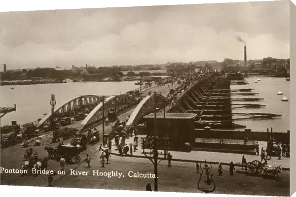 Howrah Bridge, River Hooghly, Calcutta, India