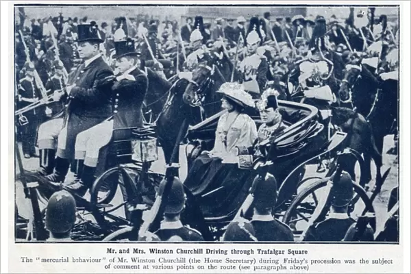 Winston Churchill on Coronation Day 1911