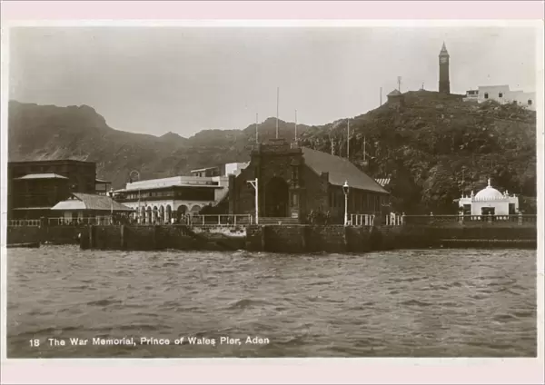 War Memorial, Prince of Wales Pier, Aden