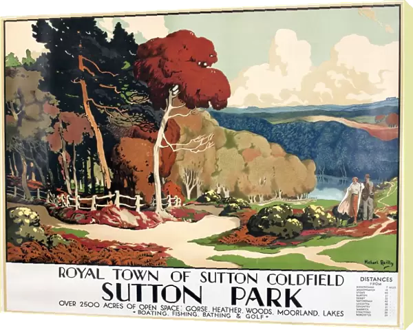 Advertisement for Sutton Park, Sutton Coldfield