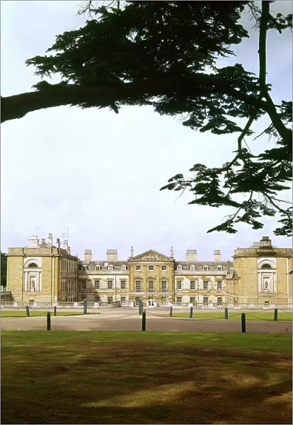 View of Woburn Abbey, Bedfordshire