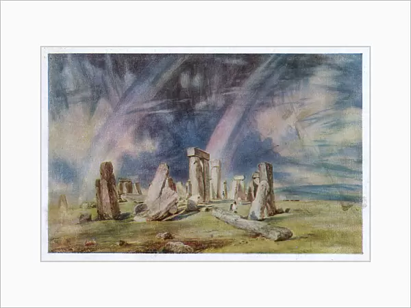 Stonehenge, Wiltshire - John Constable