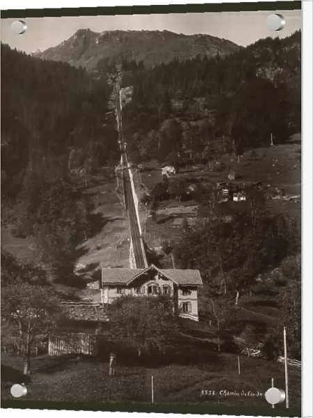 Murren Mountain Funicular Railway - Switzerland
