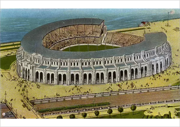 Cleveland, Ohio, USA - New Municipal Stadium