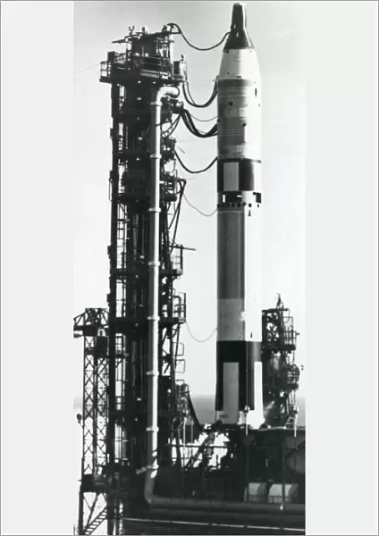 Gemini spacecraft on its Titan II launch vehicle