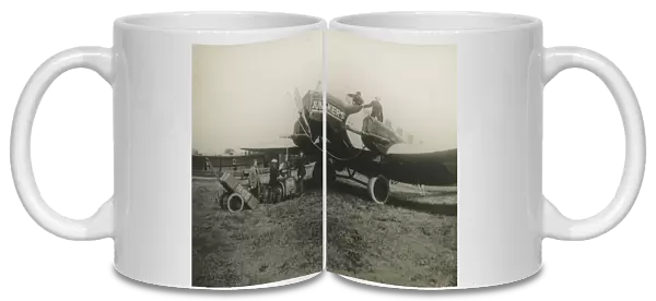Junkers G24. Handwritten caption on back of photograph ?