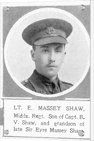 Lieutenant Eyre Massey Shaw