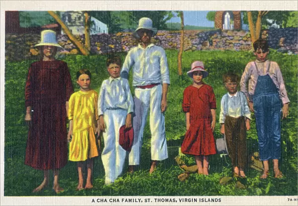 U. S. Virgin Islands - St. Thomas - A Cha Cha Family