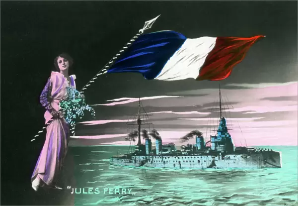 French Leon Gambetta-class armoured cruiser Jules Ferry