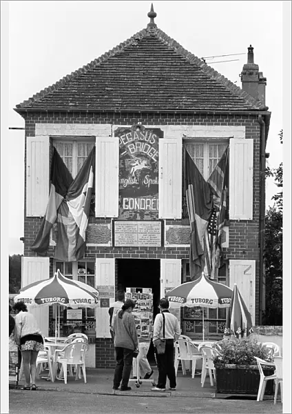 The Cafe Gondree - the first house to be liberated on D Day