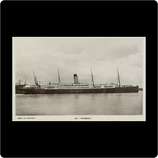 SS Athenic, British passenger liner, White Star Line