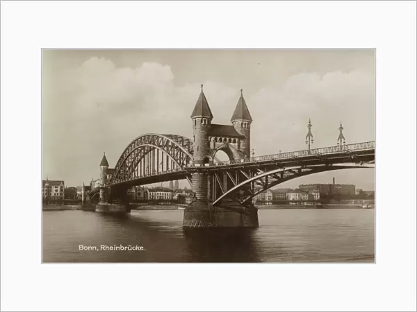 Bridge over the River Rhine, Bonn-am-Rhein, Germany