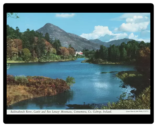Ballynahinch River, Castle, Ben Lettery, Co Galway