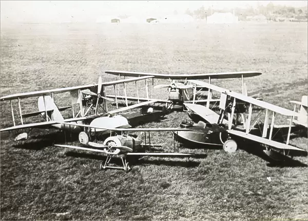Sempill British Aviation Mission to Japan, four planes