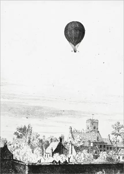 Sadlers Hackney ascent, August 12, 1811
