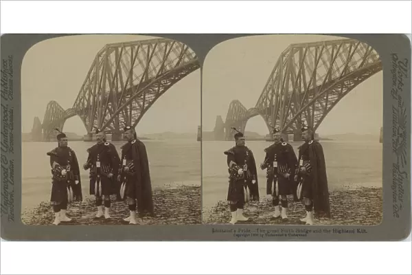The Fourth Bridge with Three Highland Gaurds