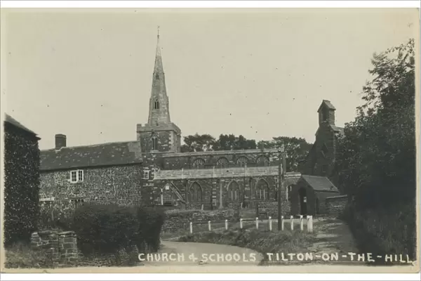 Church & Schools, Tilton-on-the-Hill, Leicester, Houghton-on-the-Hill, Leicestershire