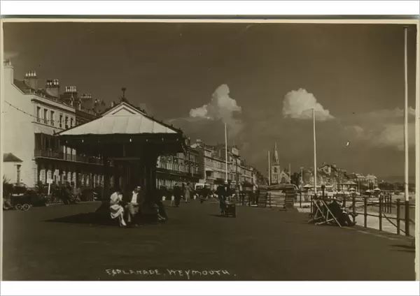 The Esplanade, Weymouth, Dorset, England. Date: 1920s