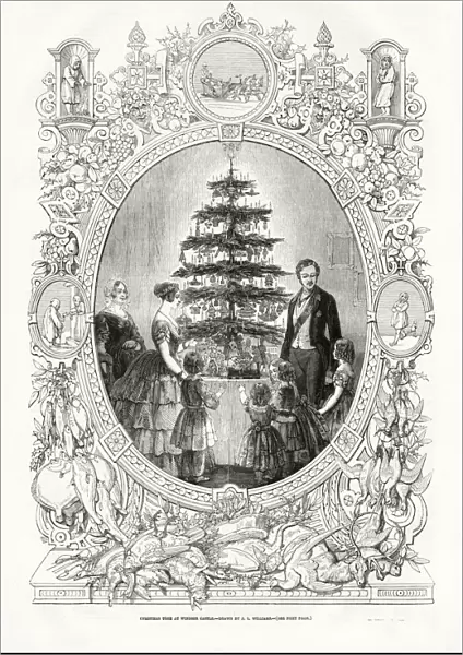 Queen Victoria, Prince Albert and their Christmas Tree