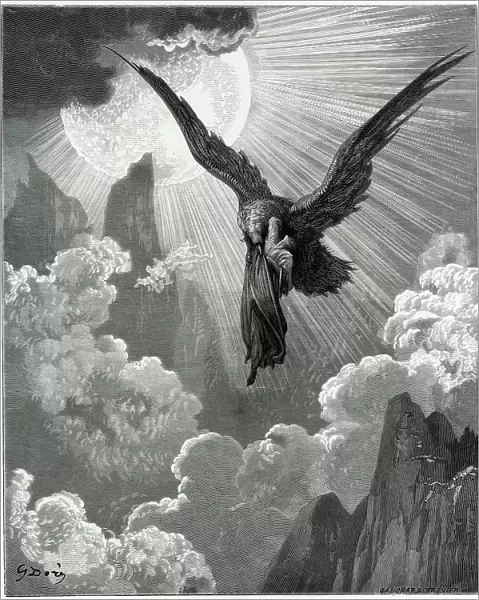 Dante and the eagle