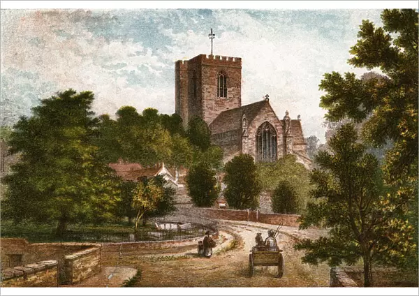 ST ASAPH CATHEDRAL 1877