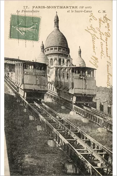 PARIS  /  SACRE COEUR 1919