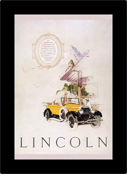 LINCOLN 1925 ADVERT
