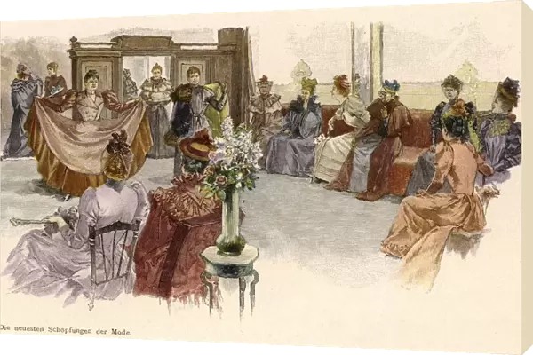 Fashion Show circa 1895