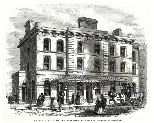 Aldersgate Station 1866