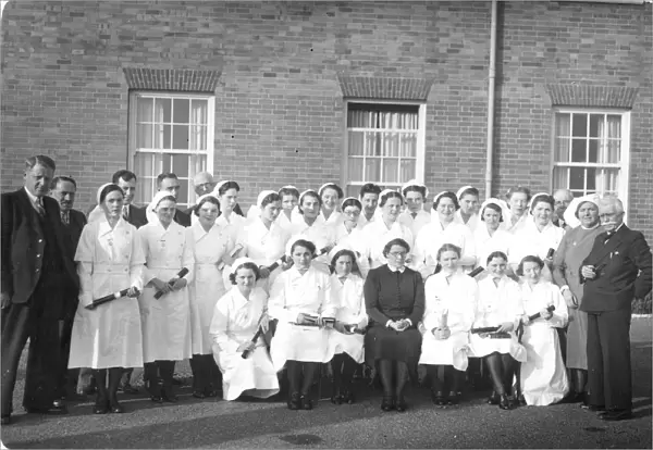 Nurses prize giving, Llandough Hospital