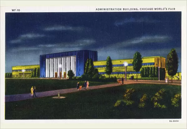 Chicago Worlds Fair 1933 - Administration Building
