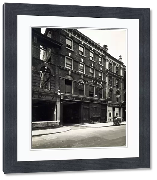 Photograph of Black Horse PH, Oxford Street, London