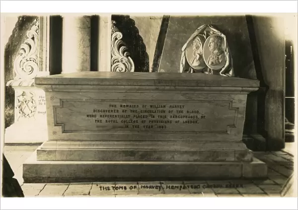 Tomb of William Harvey, Physician - St. Andrew s, Hempstead