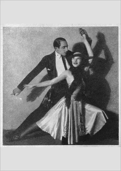 A portrait of the the dancing duo DeMarcos, July 1925, who have returned to vaudeville
