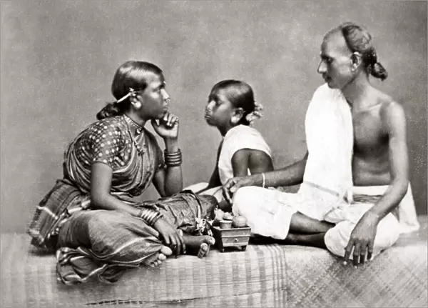 Malay group, circa 1880s. Date: circa 1880s