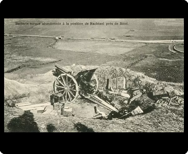 First Balkan War - Abandoned Gun Battery