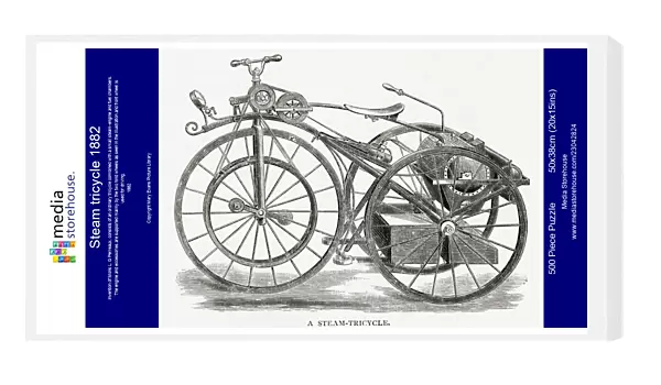 Steam tricycle 1882